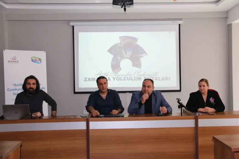 ”ANTİK DÖNEMDEN CUMHURİYETE ZAMANDA YOLCULUK ROTALARI” PROJESİ TAMAMLANDI