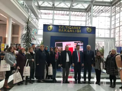 TÜRKIYE KOOPERATİFÇİLİK FUARINA KARABÜK HEYETİ KATILDI