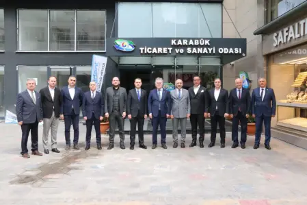 ODA BAŞKANLARINDAN KARABÜK TSO’YA ZİYARET