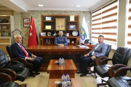 ÜNAL VE AYGÜN’DEN KARABÜK TSO ZİYARETİ