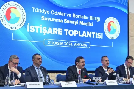 TOBB SAVUNMA SANAYİİ MECLİSİ İSTİŞARE TOPLANTISI ANKARA'DA YAPILDI