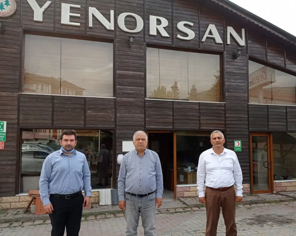 HİLAL ORMAN ÜRÜNLERİ VE YENORSAN FİRMALARI ZİYARET EDİLDİ