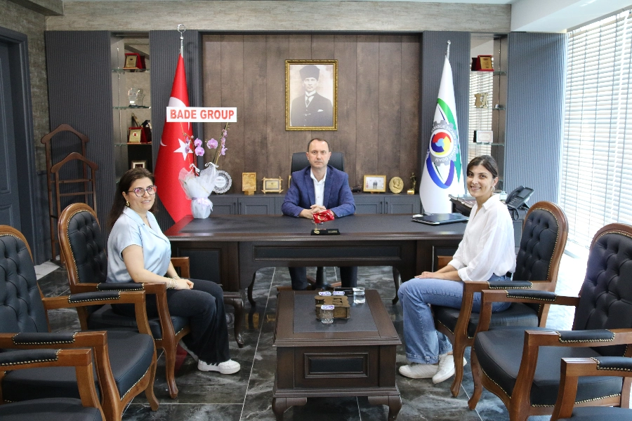 BADE GROUP’TAN BAŞKAN ÇAPRAZ’A ZİYARET