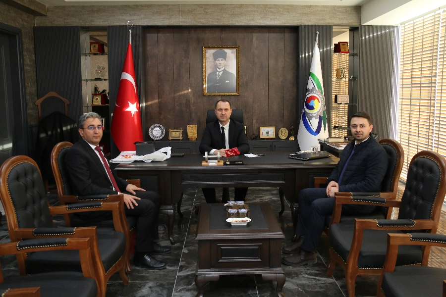 ALBARAKA TÜRK KATILIM BANKASI KARABÜK ŞUBESİ’NDEN BAŞKAN ÇAPRAZ’A ZİYARET