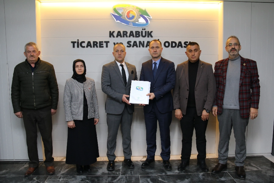 MHP İL YÖNETİMİNDEN KTSO BAŞKANI ÇAPRAZ’A ZİYARET