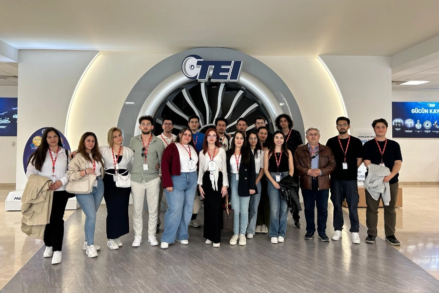KARABÜK TSO DESTEĞİYLE MATECH KULÜBÜ TEI’Yİ ZİYARETTİ ETTİ