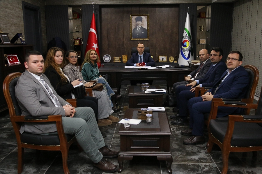 ERTOK’TAN BAŞKAN ÇAPRAZ’A ZİYARET