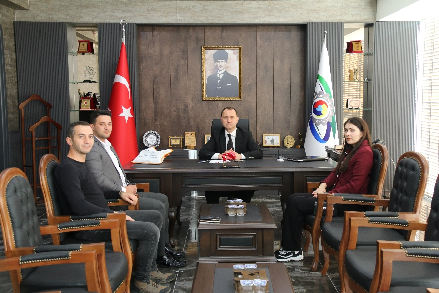 VEFA EĞİTİM VE REHABİLİTASYON MERKEZİ’NDEN BAŞKAN ÇAPRAZ’A ZİYARET
