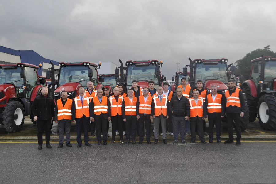 KTSO HEYETİNDEN BAŞAK TRAKTÖR FABRİKASINA TEKNİK İNCELEME GEZİSİ