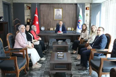KADINBİR DERNEĞİ’NDEN, BAŞKAN ÇAPRAZ’A ZİYARET