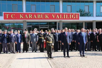 30 AĞUSTOS ZAFER BAYRAMI ÇELENK SUNMA TÖRENİ GERÇEKLEŞTİRİLDİ