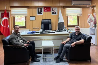 ÇEBİ’DEN BAŞKAN KARAKAŞ’A ZİYARET