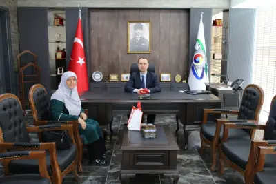 YAĞMUR YARDIMLAŞMA DERNEĞİ BAŞKANI SÖYLEMEZ’DEN ZİYARET