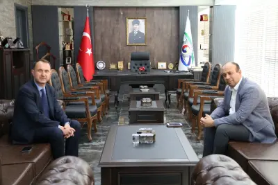 DR. İMER’DEN BAŞKAN ÇAPRAZ’A ZİYARET