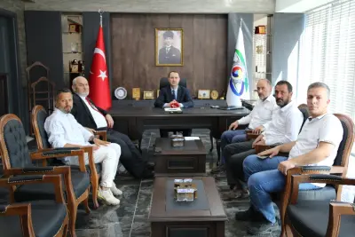 SAADET PARTİSİ İL YÖNETİMİNDEN, BAŞKAN ÇAPRAZ’A ZİYARET