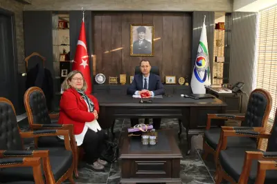 ARICA’DAN BAŞKAN ÇAPRAZ’A ZİYARET