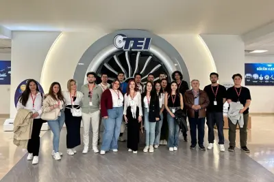 KARABÜK TSO DESTEĞİYLE MATECH KULÜBÜ TEI’Yİ ZİYARETTİ ETTİ