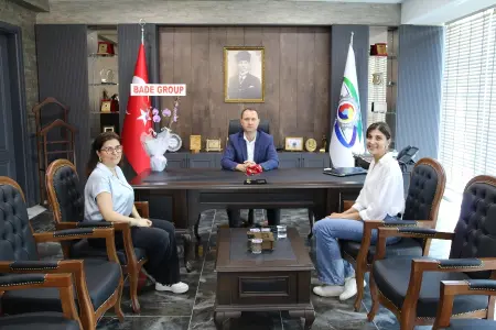 BADE GROUP’TAN BAŞKAN ÇAPRAZ’A ZİYARET