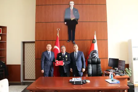 POMEM MÜDÜRÜ YALINKAYA’YA HAYIRLI OLSUN ZİYARETİ