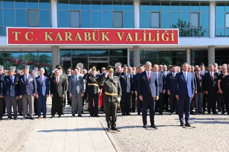 30 AĞUSTOS ZAFER BAYRAMI ÇELENK SUNMA TÖRENİ GERÇEKLEŞTİRİLDİ