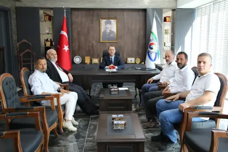 SAADET PARTİSİ İL YÖNETİMİNDEN, BAŞKAN ÇAPRAZ’A ZİYARET