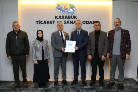 MHP İL YÖNETİMİNDEN KTSO BAŞKANI ÇAPRAZ’A ZİYARET