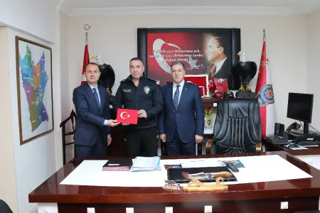 SAFRANBOLU İLÇE EMNİYET MÜDÜRÜ’NE ZİYARET