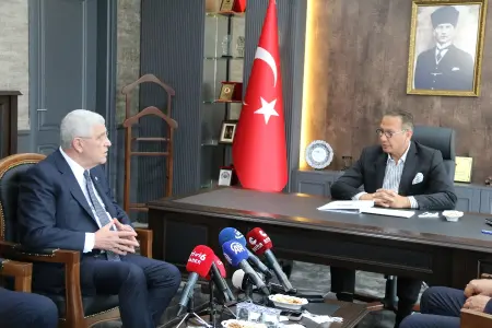 İYİ PARTİ GENEL BAŞKANI DERVİŞOĞLU’NDAN KARABÜK TSO’YA ZİYARET