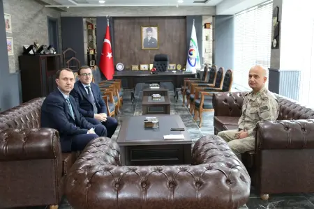 SAFRANBOLU JANDARMA KOMANDO EĞİTİM MERKEZ KOMUTANINDAN İADE-İ ZİYARETİ