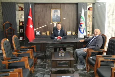 BENDER’DEN BAŞKAN ÇAPRAZ’A ZİYARET