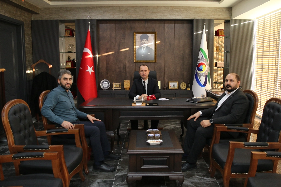 KUVEYT TÜRK KATILIM BANKASI KARABÜK ŞUBESİ'NDEN BAŞKAN ÇAPRAZ’A ZİYARET