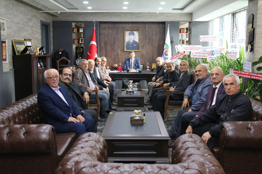 BAŞKAN AYAR’A HAYIRLI OLSUN ZİYARETİ