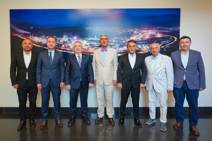 KTSO YÖNETİMİ VE İŞ İNSANLARINDAN KARDEMİR’E ZİYARET
