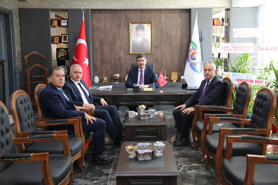 SOSYAL GÜVENLİK KURUMU’NDAN HAYIRLI OLSUN ZİYARETİ