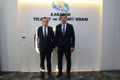 İL ÖZEL İDARESİ’NDEN KTSO BAŞKANLARINA HAYIRLI OLSUN ZİYARETİ