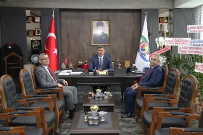 İL TARIM MÜDÜRÜ VE TKDK KOORDİNATÖRÜ’NDEN HAYIRLI OLSUN ZİYARETİ