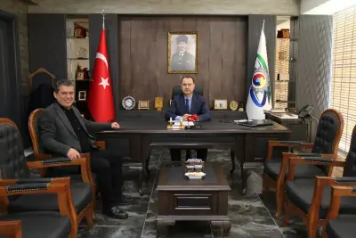 ERGÜN BAŞKAYA'DAN BAŞKAN ÇAPRAZ’A ZİYARET
