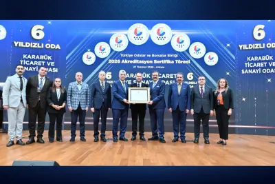 KARABÜK TSO, TOBB AKREDİTASYON SİSTEMİNDE 6 YILDIZLI BAŞARIYA İMZA ATTI