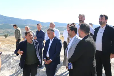 ESKİPAZAR OSB’DE DEVAM EDEN ÇALIŞMALAR YERİNDE İNCELENDİ
