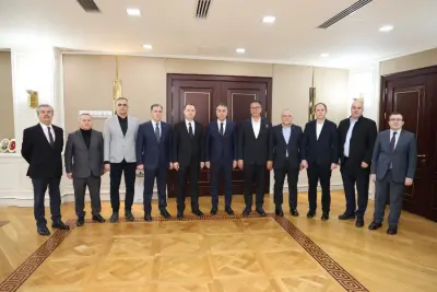 KTSO’DAN VALİ ÇAĞATAY’A HAYIRLI OLSUN ZİYARETİ