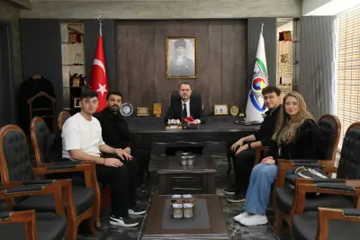 KBÜ GİRİŞİMCİ MÜHENDİSLER KULÜBÜ’NDEN KTSO’YA NEZAKET ZİYARETİ