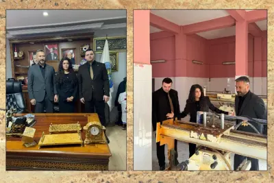 ESKİPAZAR SARI TRAVERTENİ İÇİN SERİ ÜRETİM ADIMI: ORTAK PROJE HAZIRLIĞI BAŞLADI