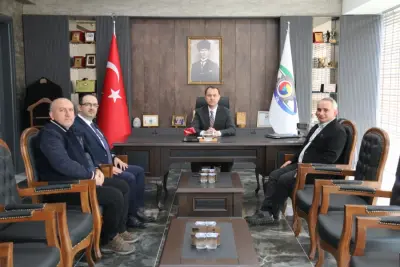 BAŞKAN ÇAPRAZ’A NEZAKET ZİYARETİ