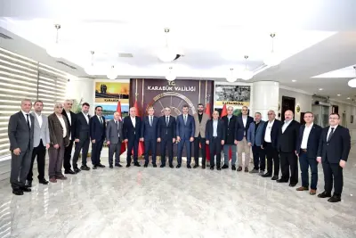 KARABÜK TSO HEYETİNDEN VALİ ÇAĞATAY’A ZİYARET