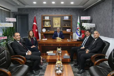 YAPI KREDİ BÖLGE VE ŞUBE MÜDÜRÜ’NDEN HAYIRLI OLSUN ZİYARETİ
