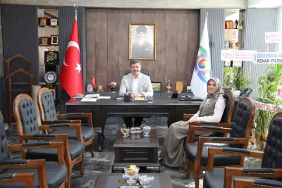 İL PLANLAMA VE KOORDİNASYON MÜDÜRÜNDEN HAYIRLI OLSUN ZİYARETİ