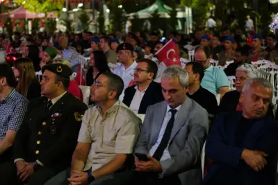 15 TEMMUZ DEMOKRASİ VE MİLLİ BİRLİK GÜNÜ PROGRAMLARLA ANILDI