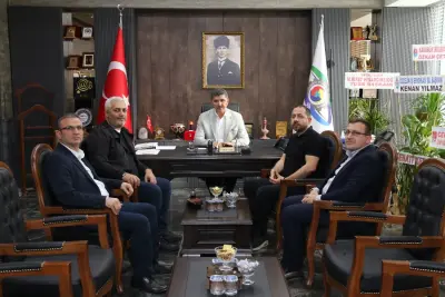 HESAPLARI İNCELEME KOMİSYONU ÜYELERİNDEN BAŞKAN AYAR’A HAYIRLI OLSUN ZİYARETİ