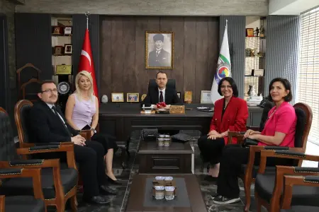 TOBB ETÜ TIP FAKÜLTESİ HASTANESİ TEMSİLCİLERİNDEN KTSO’YA ZİYARET