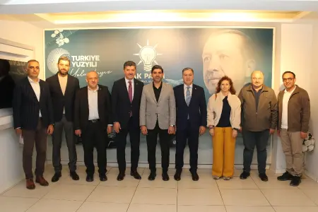 KTSO HEYETİNDEN AK PARTİ İL BAŞKANI FERHAT SALT’A ZİYARET